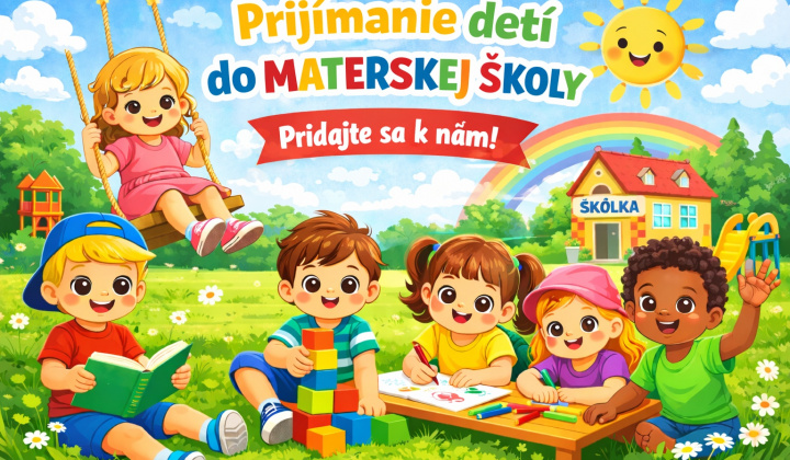 Fotka - ZÁPIS DO MŠ NA ŠK. ROK 2026/27